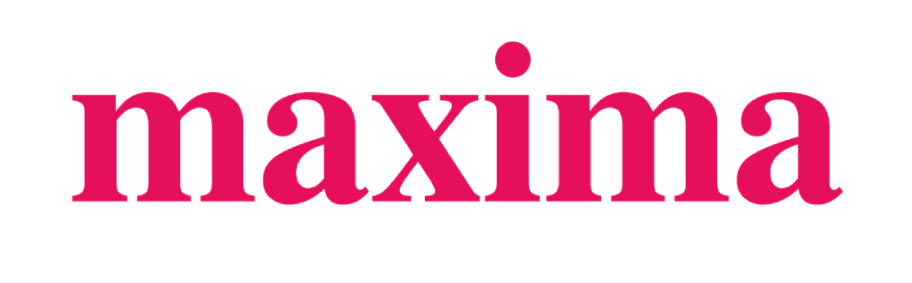 Logo der Zeitschrift maxima in Farbe