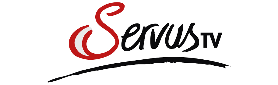 Logo des TV-Senders Servus in Farbe